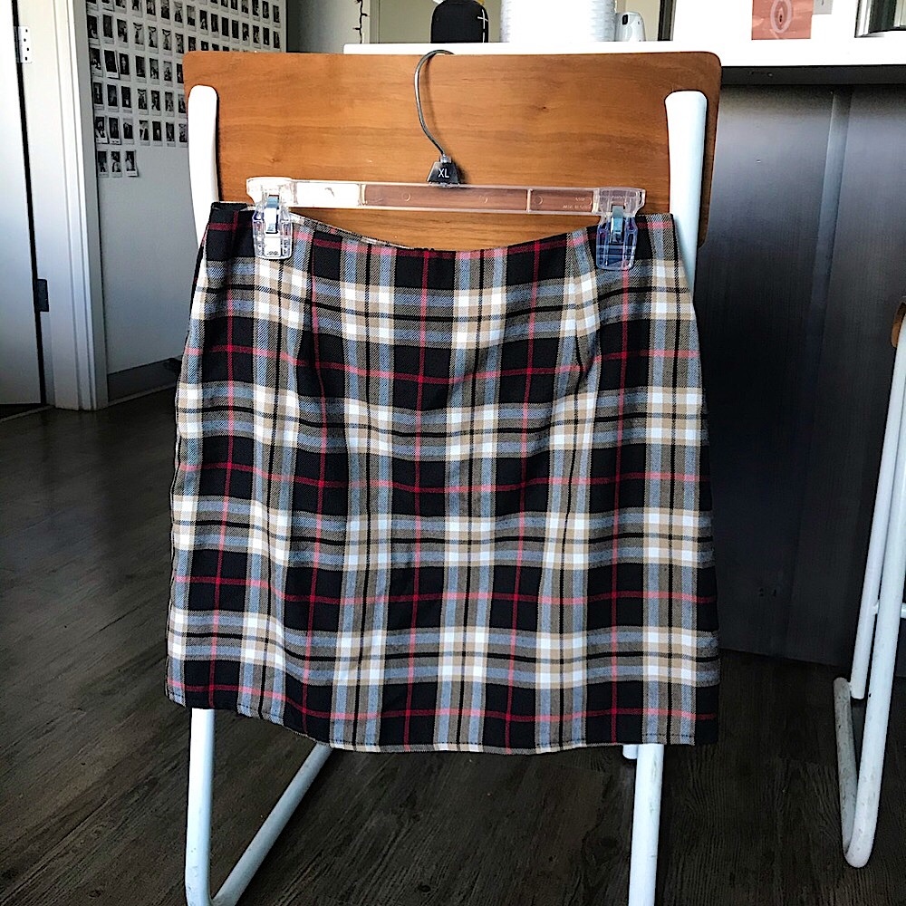Plaid Nasty Gal Skirt
